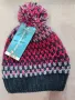 Дамска зимна шапка с помпон NewCential, нова с етикет, снимка 1