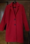 Червено дълго палто , снимка 1