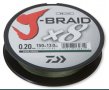  Плетено влакно Daiwa J-BRAID 8 нишково-150мт/жълто,зелено,шарено 32 лв., снимка 2