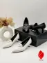 Prada Елегантни Дамски Обувки С Остър Връх И Среден Ток Код SEM-748, снимка 1