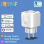 Смарт WiFi контакт, енергиен мониторинг, гласови команди,16A - 3500W, снимка 3