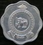 2 цента 1965, Цейлон ( Шри Ланка ), снимка 2