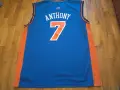 Carmelo Anthony New York Knicks NBA Jersey  #7 баскетболна тениска маркова на Адидас размер Л, снимка 5