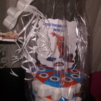 Картонена торта Спайдермен , снимка 3 - Подаръци за рожден ден - 30709144