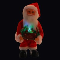 Пеещ и светещ Дядо Коледа , снимка 5 - Декорация за дома - 42836471