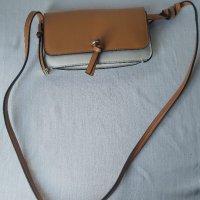 Оригинална елегантна кожена чанта ZARA, снимка 1 - Чанти - 40835883