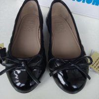 Нови с кутия обувки тип пантофки естествена кожа, снимка 3 - Детски обувки - 30132587