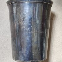 Стара посребрена чаша , снимка 3 - Антикварни и старинни предмети - 40430139