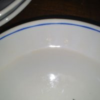 6 бр. чинии за супа със син кант, снимка 7 - Чинии - 39921111
