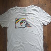 quiksilver organic cotton - страхотна мъжка тениска, снимка 4 - Тениски - 36805414