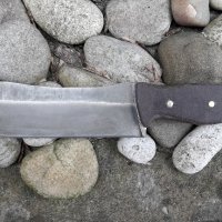 Нож ръчна изработка - 65Г, кания - кайдекс, снимка 7 - Ножове - 42236507