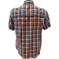 Мъжка риза JACK WOLFSKIN размер XL шарено каре, снимка 3 - Ризи - 44569522