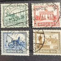 Германия пощенски марки 1930г., снимка 1 - Филателия - 44618067