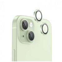 Ринг протектор за Камера iPhone 15 Plus Зелен, снимка 1 - Стъкла за телефони - 42719323