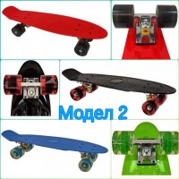  Penny board* Пениборд Светещи Колела * Пени Борд Скейтборд *Bord, снимка 4 - Скейтборд, ховърборд, уейвборд - 30757799