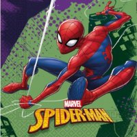 спайдърмен спайдермен Spiderman 10 парти салфетки, снимка 3 - Други - 18820885