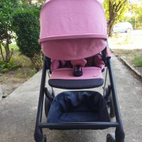 Детска количка 2 в 1 Cybex Balios S Lux Blk Magnolia Pink, снимка 1 - Детски колички - 42430094