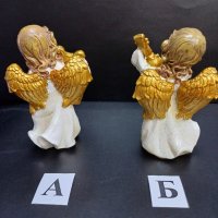 Златен ангел от висококачествен полирезин -модел А и Б, снимка 6 - Статуетки - 42689788