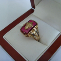 Колекция от американски златни пръстени , снимка 18 - Пръстени - 44773901