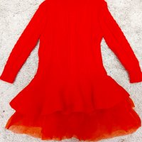 Детска рокля от плетиво. , снимка 1 - Детски рокли и поли - 38926107
