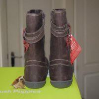 Детски ботуши Hush Puppies естествена кожа, снимка 4 - Детски боти и ботуши - 38725729