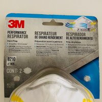 Предпазна маска за лице 3М, прахова, бояджйска, респираторна маска Х 2, снимка 5 - Други инструменти - 36745861