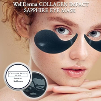 WELLDERMA Collagen Impact Sapphire Eye Mask 60 бр., корейска, снимка 5 - Козметика за лице - 44914832