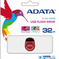 USB 32GB Flash памет ADATA UD310 mini - нови флаш памети, запечатани, снимка 2 - USB Flash памети - 24449941