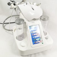Козметичен Апарат 7в1 - Водно дермабразио, Биолифтинг, RF, Ултразвук, Криотерапия + LED маска , снимка 4 - Козметични уреди - 38604673