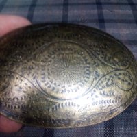 Стара бронзова апликация , снимка 3 - Антикварни и старинни предмети - 33951921