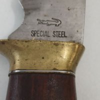 Извит нож от специална стоюана, снимка 2 - Антикварни и старинни предмети - 39075296