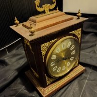 Старинен дървен часовник с съвременен механизъм, снимка 4 - Антикварни и старинни предмети - 34465862