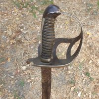 Стара бойна Пруска Немска сабя модел 1852 меч острие , снимка 2 - Други ценни предмети - 42054698
