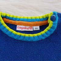 Детски пуловер с камионче 9-12 месеца, снимка 2 - Бебешки блузки - 30983411