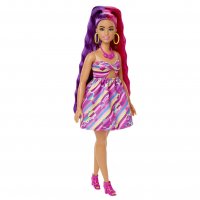  Кукла Barbie - Комплект кукла с дълга коса и цветя HCM89, снимка 3 - Кукли - 39002947
