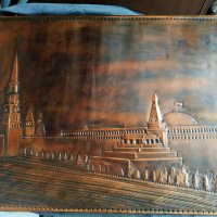 старо медно пано-кремъл , снимка 1 - Антикварни и старинни предмети - 29216177