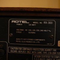 ROTEL RX-303, снимка 7 - Ресийвъри, усилватели, смесителни пултове - 35323630