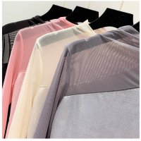 блуза с тюл, снимка 4 - Блузи с дълъг ръкав и пуловери - 29957394