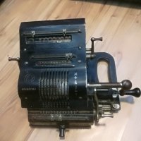Стара сметачна машина калкулатор, снимка 8 - Антикварни и старинни предмети - 31570274