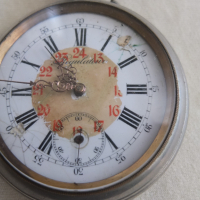 Джобен часовник, снимка 2 - Антикварни и старинни предмети - 36452181