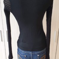 Атрактивна елегантна дамска блуза, снимка 4 - Блузи с дълъг ръкав и пуловери - 42862795
