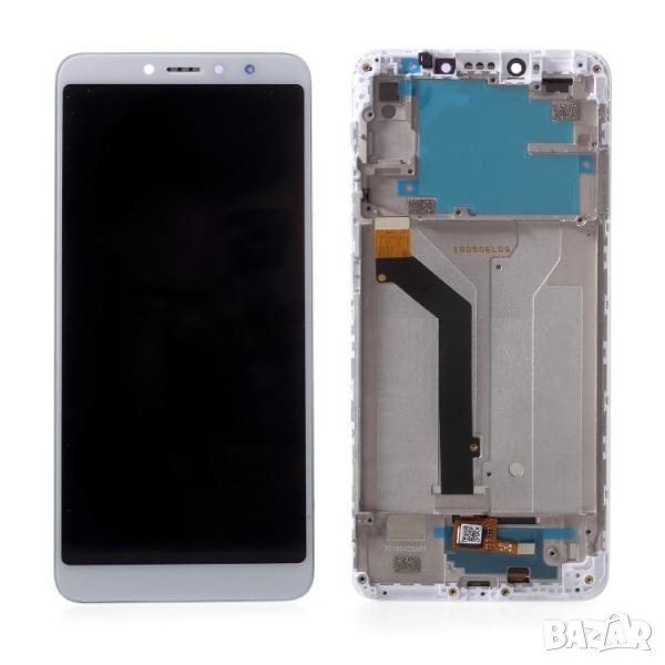 LCD Дисплей за Xiaomi Redmi S2 / Y2 + тъч скрийн + рамка / Бял /, снимка 1