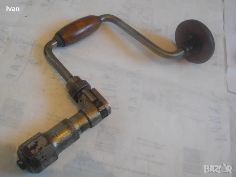 СТАРО КАЧЕСТВО РЪЧЕН МАТКАП С РЕВЕРС ЗАХВАТ 13мм ФРГ ЗАПАДНА ГЕРМАНИЯ ОТЛИЧЕН МАСИВЕН, снимка 1