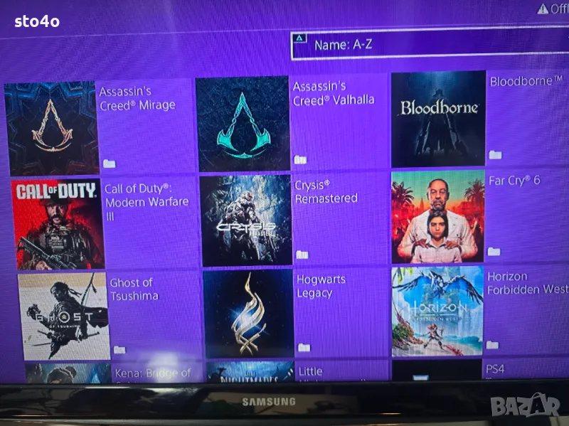 Хакнат Playstation 4 1tb 2 контролера, снимка 1