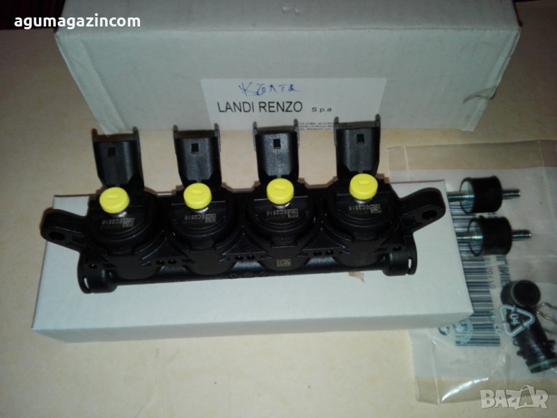 Landi Renzo GIRS 12 инжектор 4 цил -  жълт, снимка 1