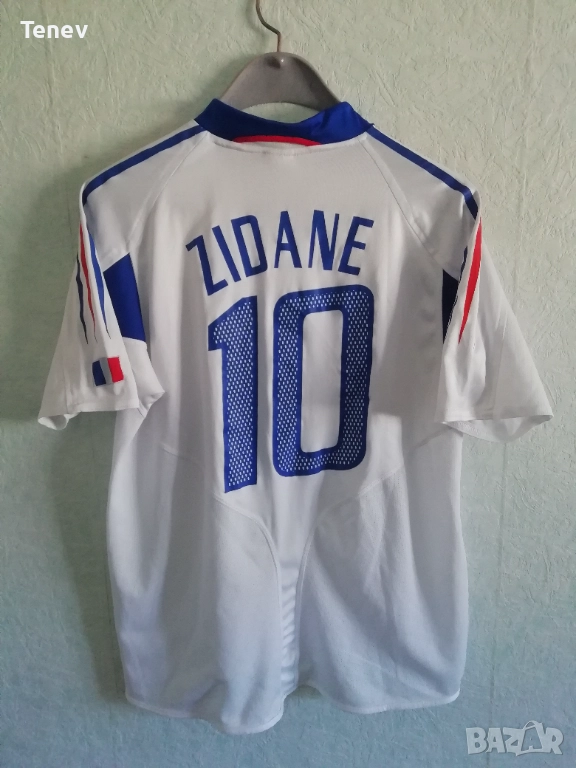 France Zidane Adidas оригинална тениска фланелка Зидан Франция , снимка 1