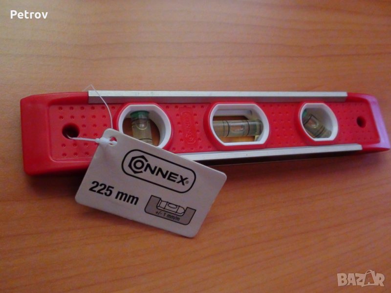 CONNEX Germany - Точен Марков Магнитен Нивелир 225 mm   !!! ЧИСТО НОВ , с етикета !!! GERMANY, снимка 1