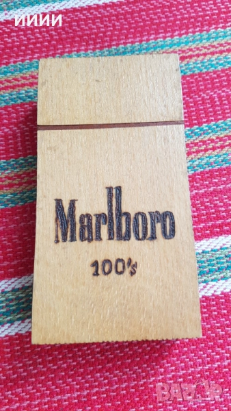 Табакера с кибрит Marlboro, снимка 1