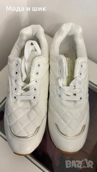 Чисто нови бели маратонки, снимка 1