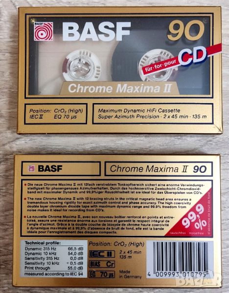 Аудио касета BASF" Промо", снимка 1